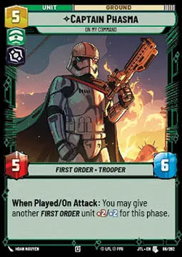 Captain Phasma, On My Command