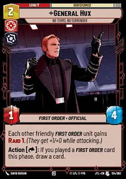 General Hux, No Terms, No Surrender