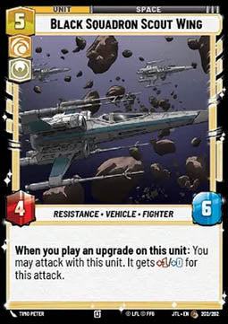 Black Squadron Scout Wing Immagine principale del prodotto