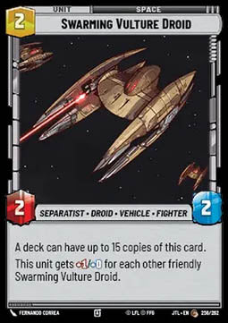 Swarming Vulture Droid