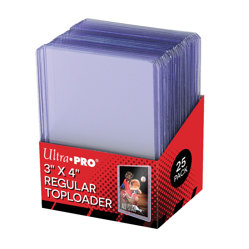 Confezione da 25 Toploader Trasparenti Ultra PRO