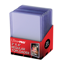 Confezione da 25 Toploader Trasparenti Ultra PRO