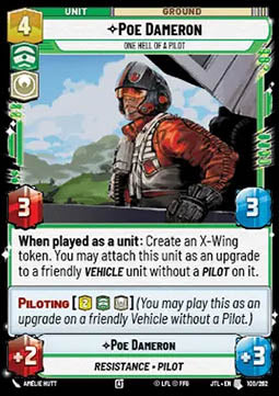 Poe Dameron, One Hell of a Pilot