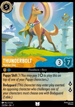 Thunderbolt - Wonder Dog