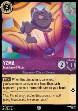 Yzma - Transformed Kitten