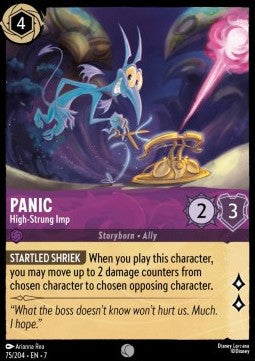 Panic - High‐Strung Imp Immagine principale del prodotto