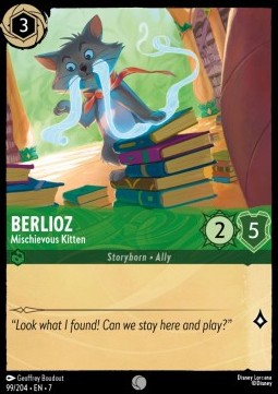 Berlioz - Mischievous Kitten