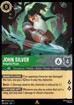 John Silver - Vengeful Pirate