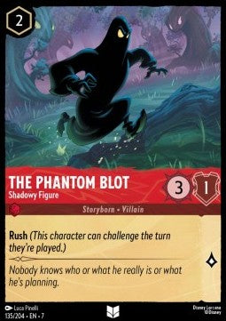 The Phantom Blot - Shadowy Figure