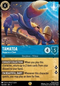 Tamatoa - Happy as a Clam (V.1) Immagine principale del prodotto