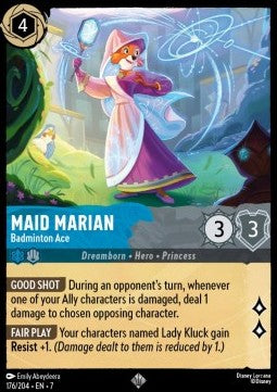 Maid Marian - Badminton Ace Immagine principale del prodotto