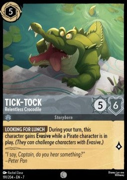Tick‐Tock - Relentless Crocodile
