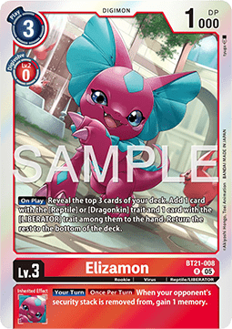 Elizamon (BT21-008) (V.1)