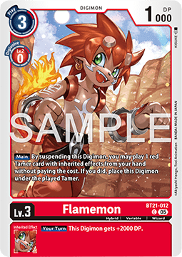 Flamemon (BT21-012)