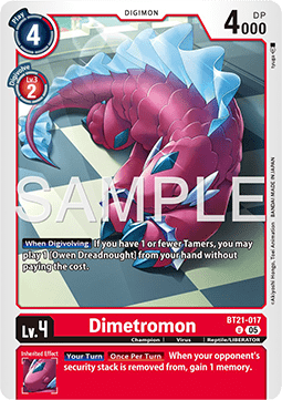 Dimetromon (BT21-017)