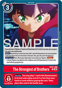 The Strongest of Brothers (BT21-090) Immagine principale del prodotto