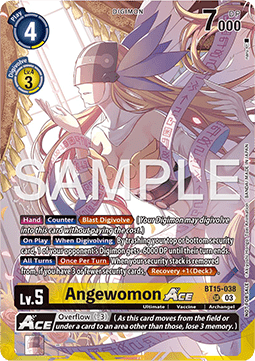 Angewomon Ace (BT15-038) Immagine principale del prodotto