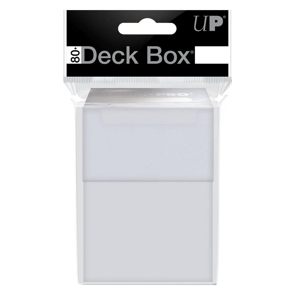 Deck Box in plastica Rosso 80+ Ultra PRO