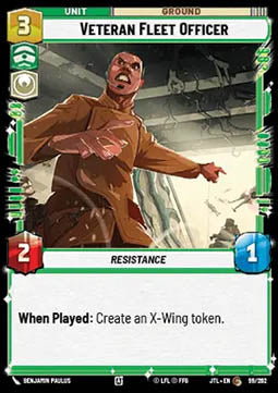 Veteran Fleet Officer