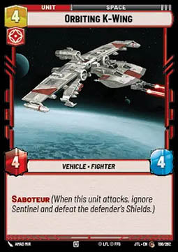 Orbiting K-Wing