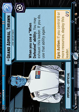 Grand Admiral Thrawn, ...How Unfortunate (V.1)