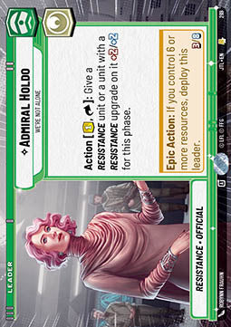 Admiral Holdo, We're Not Alone (V.1) Immagine principale del prodotto