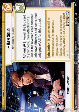 Han Solo, Never Tell Me the Odds (V.1)