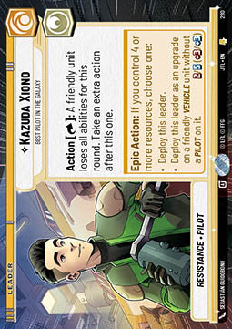 Kazuda Xiono, Best Pilot in the Galaxy (V.1)