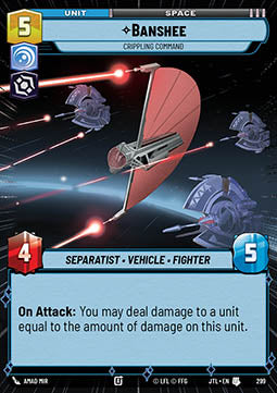 Banshee, Crippling Command