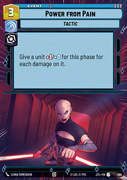 Power from Pain