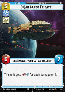 D'Qar Cargo Frigate