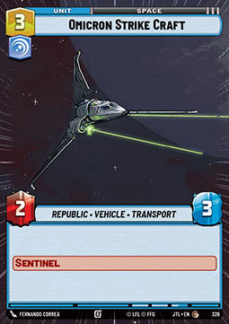Omicron Strike Craft (V.1)