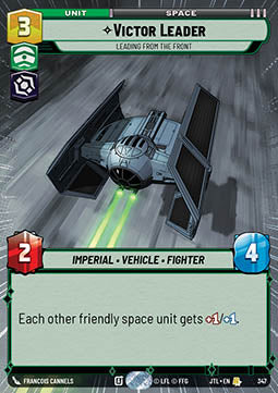 Victor Leader, Leading from the Front