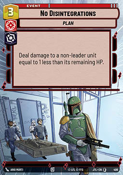 No Disintegrations
