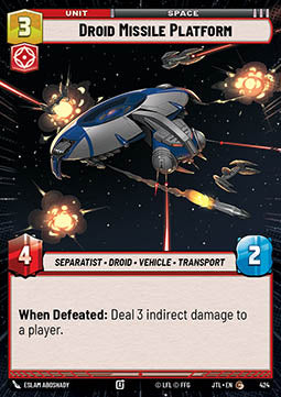 Droid Missile Platform