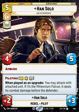 Han Solo, Has His Moments