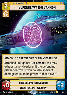Superheavy Ion Cannon
