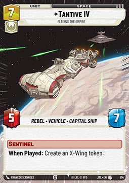 Tantive IV, Fleeing the Empire (V.1)