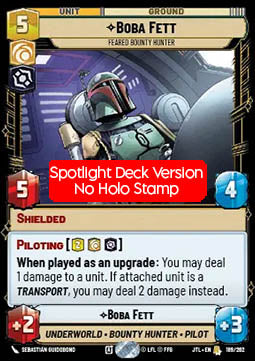 Boba Fett, Feared Bounty Hunter (V.2)