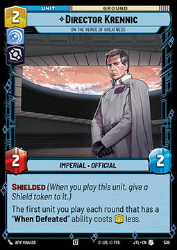 Director Krennic, On the Verge of Greatness (V.2)