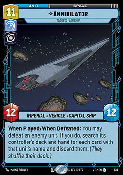 Annihilator, Tagge's Flagship (V.2)
