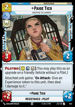 Paige Tico, Dropping the Hammer (V.2)