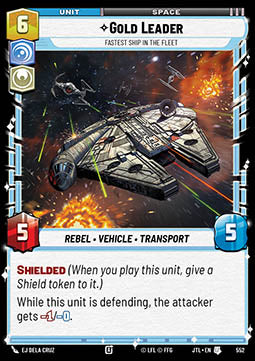 Gold Leader, Fastest Ship in the Fleet (V.2)