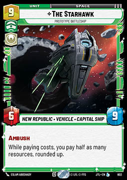 The Starhawk, Prototype Battleship (V.2)