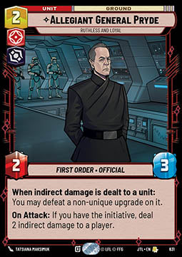 Allegiant General Pryde, Ruthless and Loyal (V.3)
