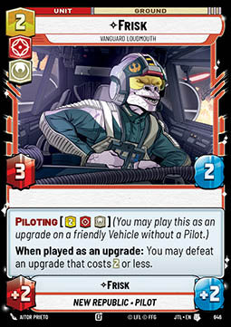 Frisk, Vanguard Loudmouth (V.2)