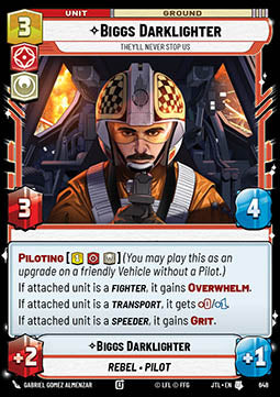Biggs Darklighter, They'll Never Stop Us (V.2) Immagine principale del prodotto