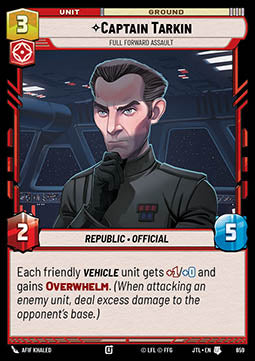 Captain Tarkin, Full Forward Assault (V.2)