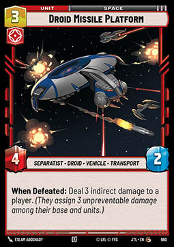 Droid Missile Platform (V.2) Immagine principale del prodotto