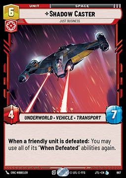 Shadow Caster, Just Business (V.2)